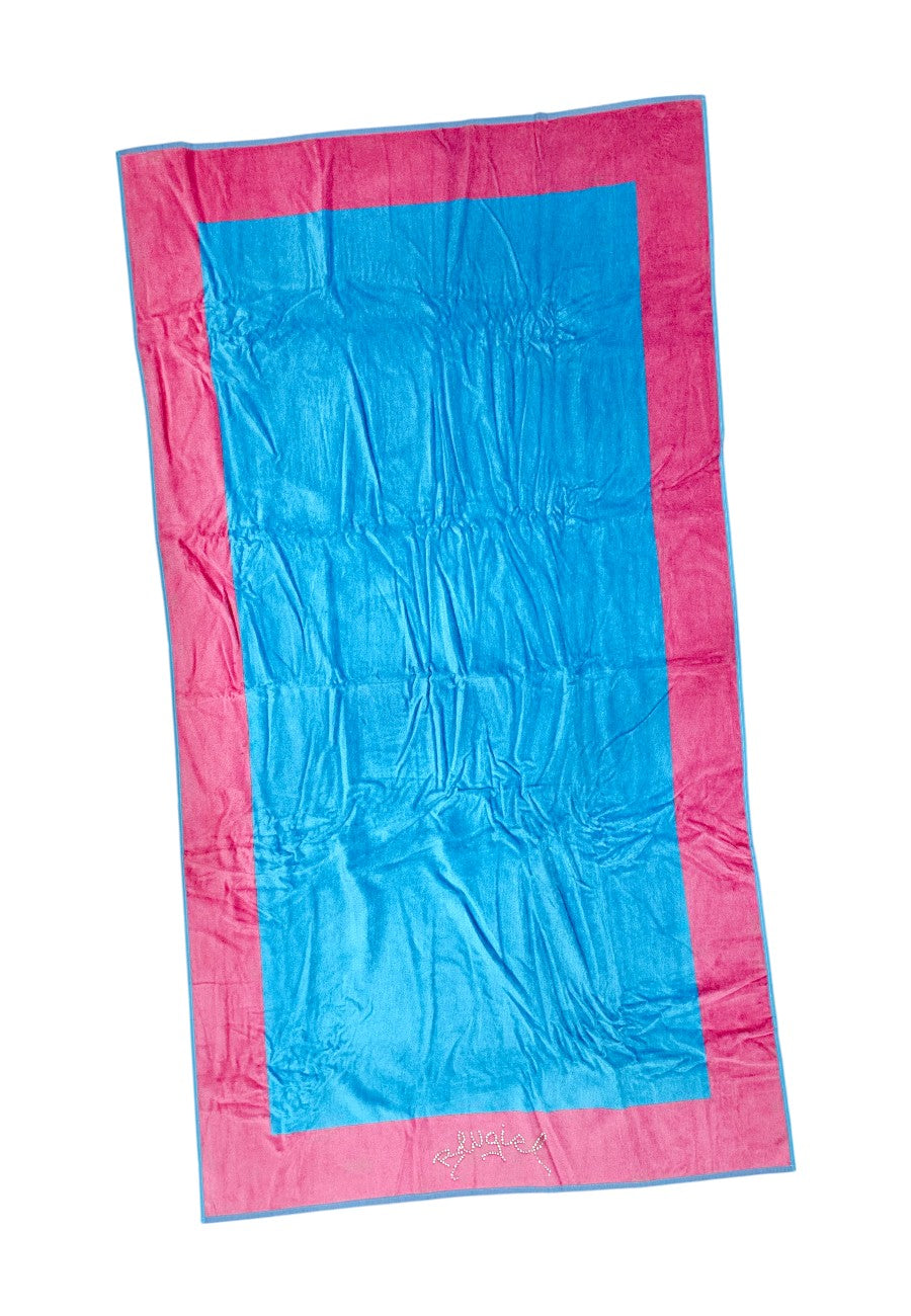 Blu Girl telo mare bicolor