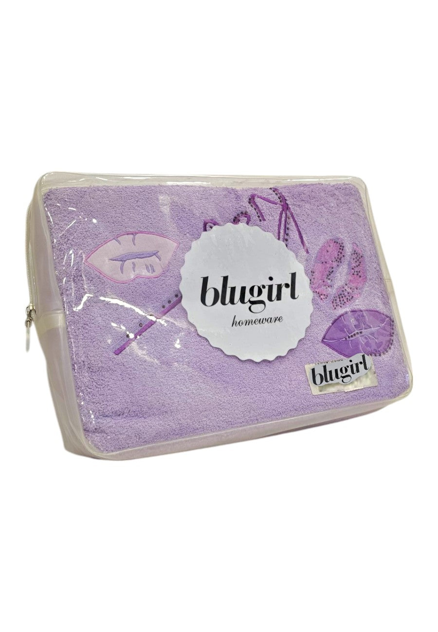 Blu Girl telo bagno mille baci