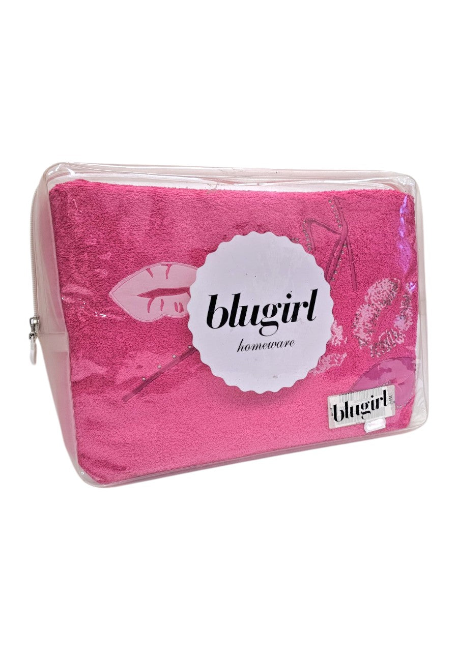 Blu Girl telo bagno mille baci