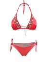 Mis Sun bikini rosso pietre