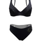 Azuleja bikini balconcino nero