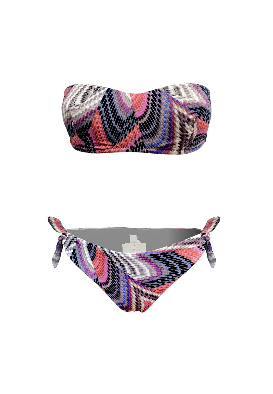 Domani bikini fascia multicolor