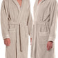 Bathrobe - Caleffi - gim cream