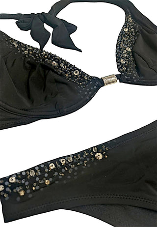 bikini - Liu Jo - black sequins