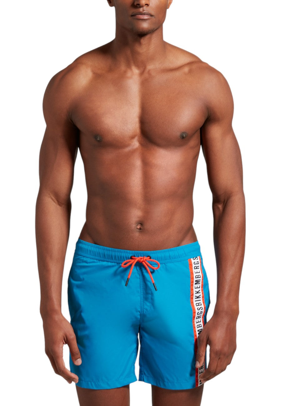 pantaloncino azzurro bikkembergs