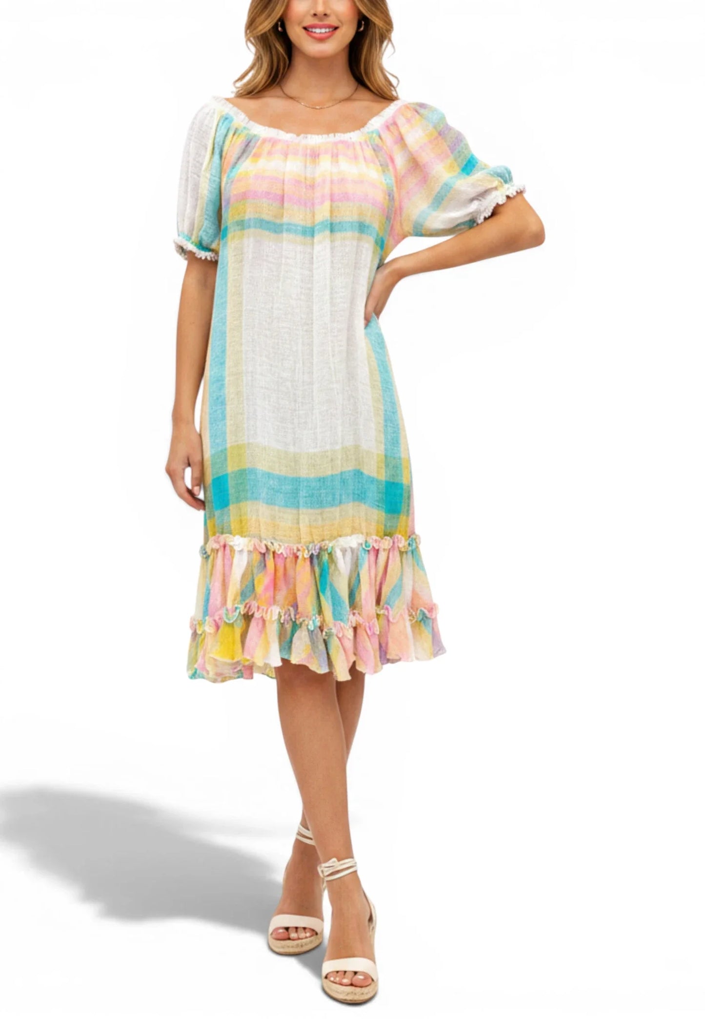 abito lino pin up  stars saldi