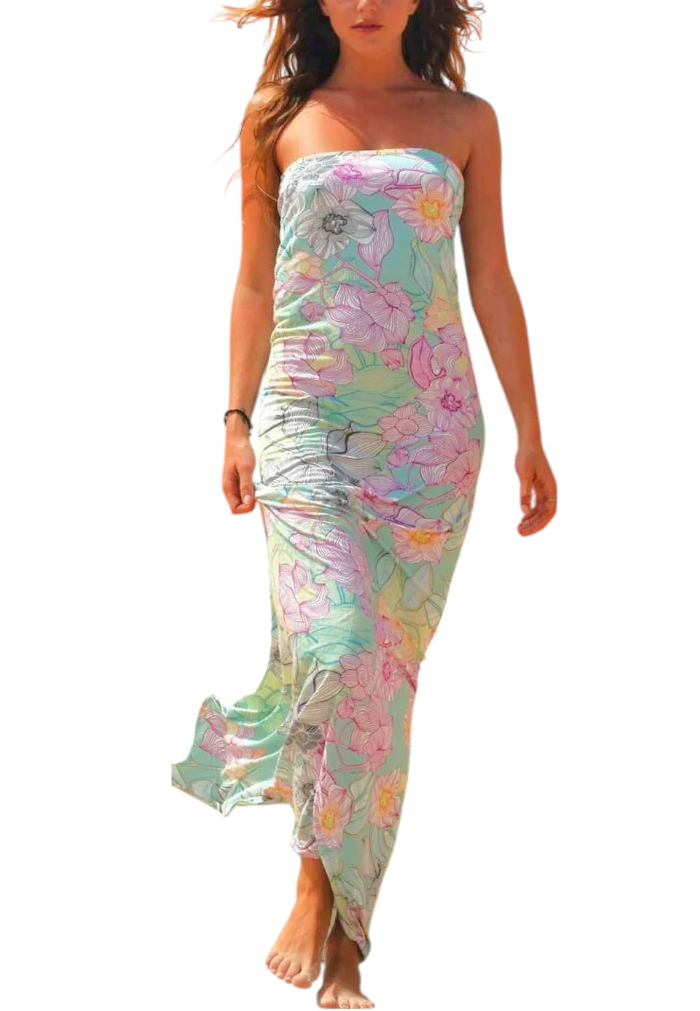 abito miss bikini fiori