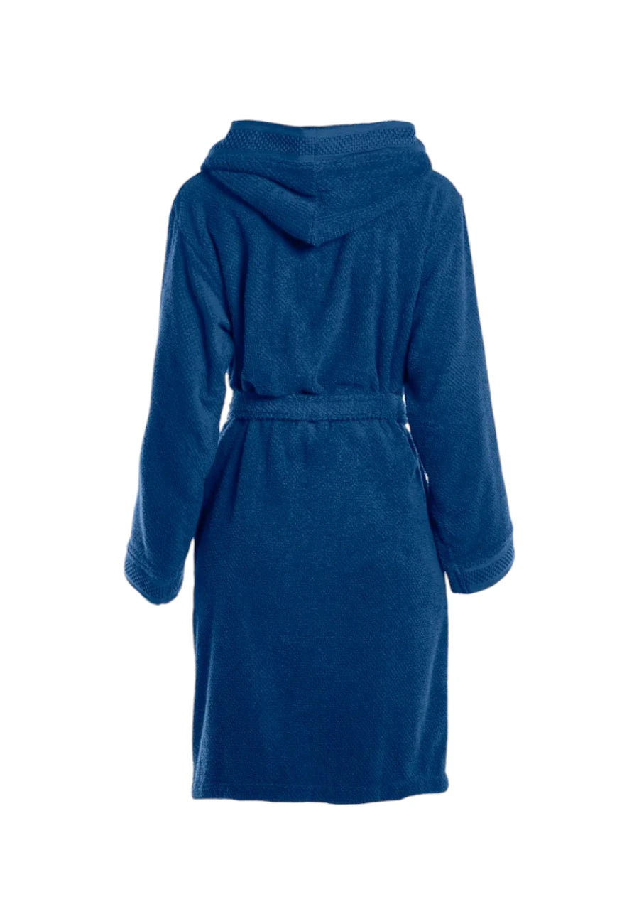 accappatoio caleffi blu