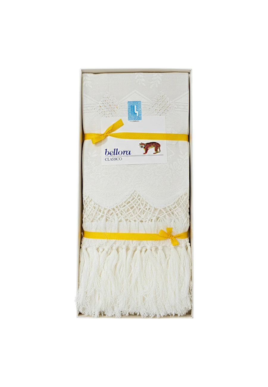  asciugamani di lino bellora saldo