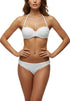 bikini bianco coppaC