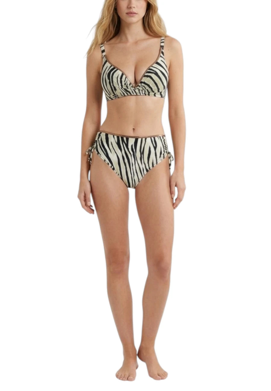 bikini coppa D tigrato antigel