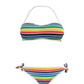 bikini fascia emporio armani saldi righe colorate