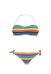 bikini fascia emporio armani saldi righe colorate