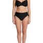 bikini nero coppa D antigel