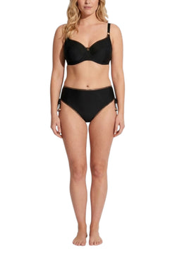 bikini nero coppa D antigel