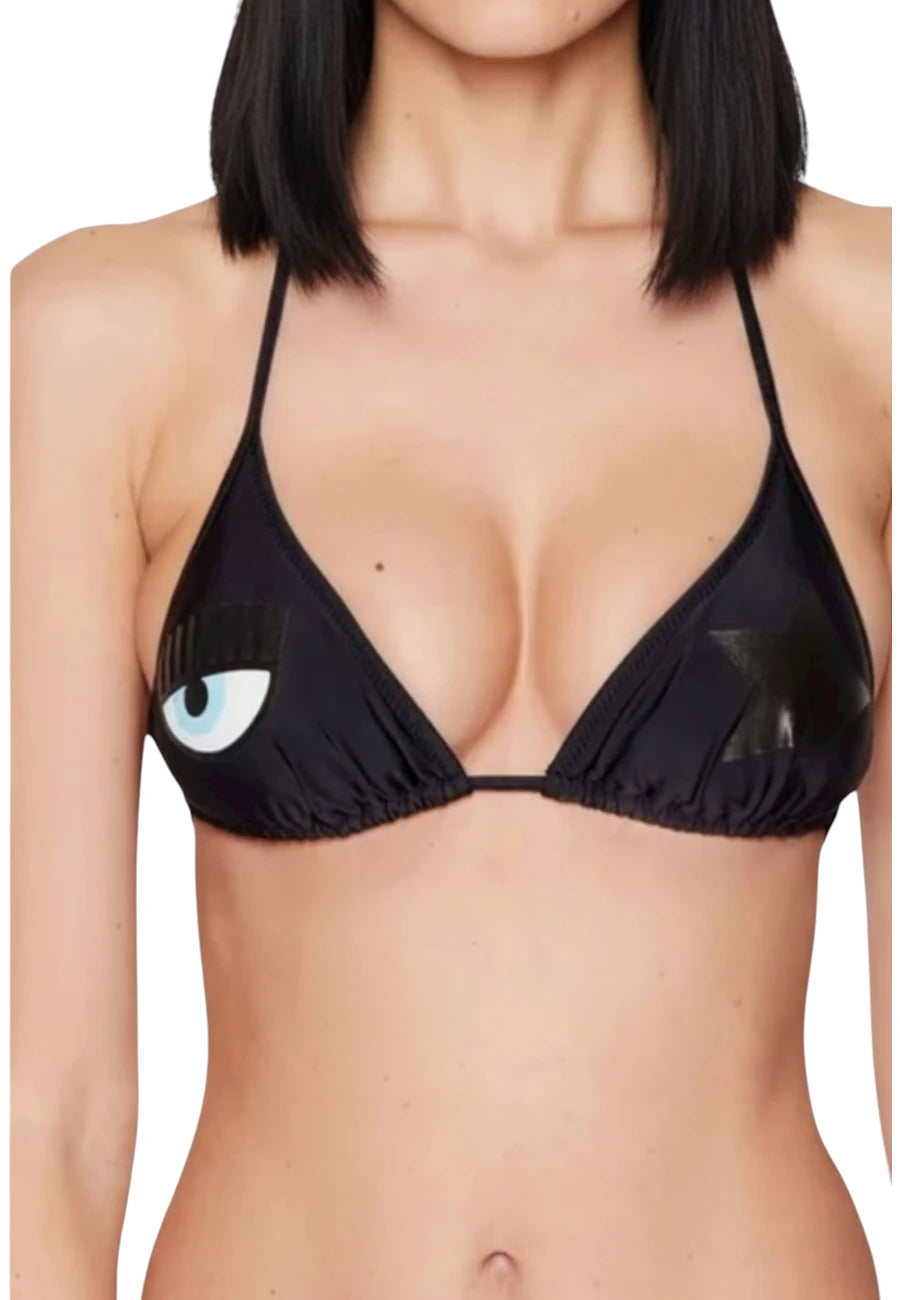 bikini nero outlet triangolo