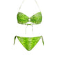 bikini pin up stars tigre verde saldi