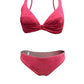bikini rosso azuleja strass saldi promo