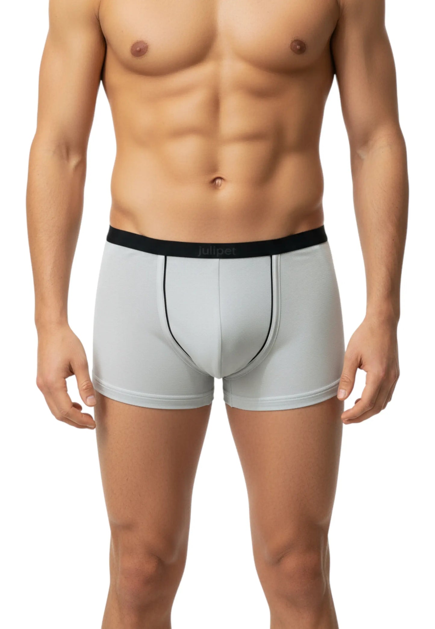 boxer julipet microfibra bianco