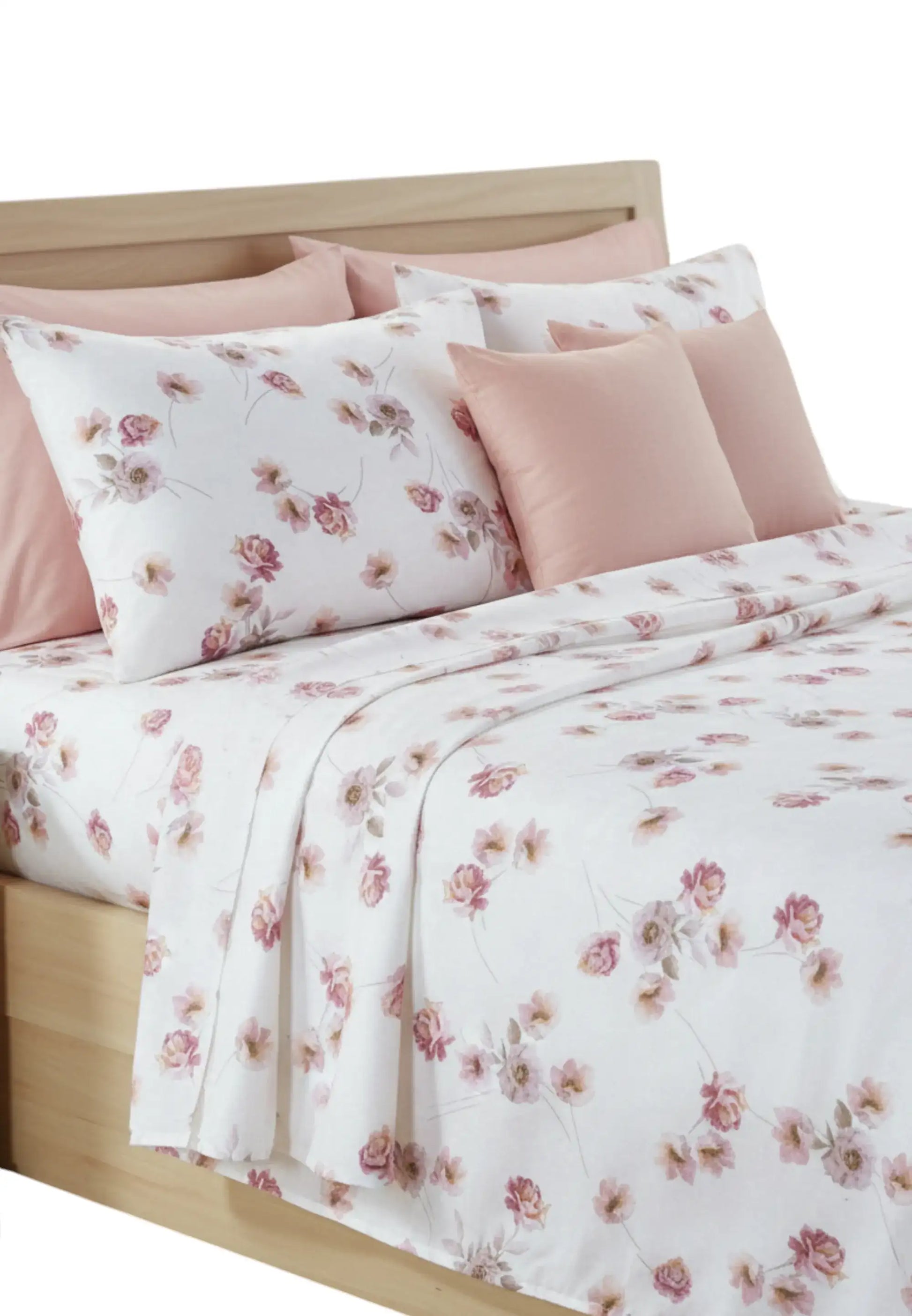 caleffi lenzuola king flores