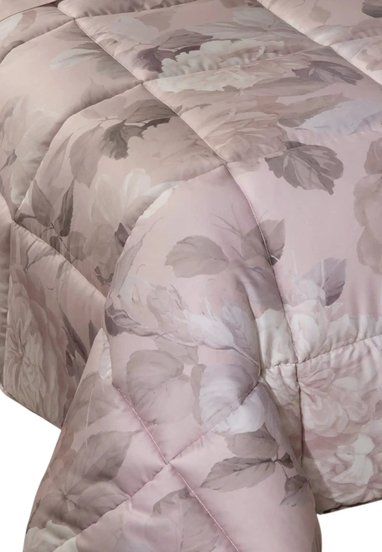 caleffi trapunta raso di cotone rosa alba