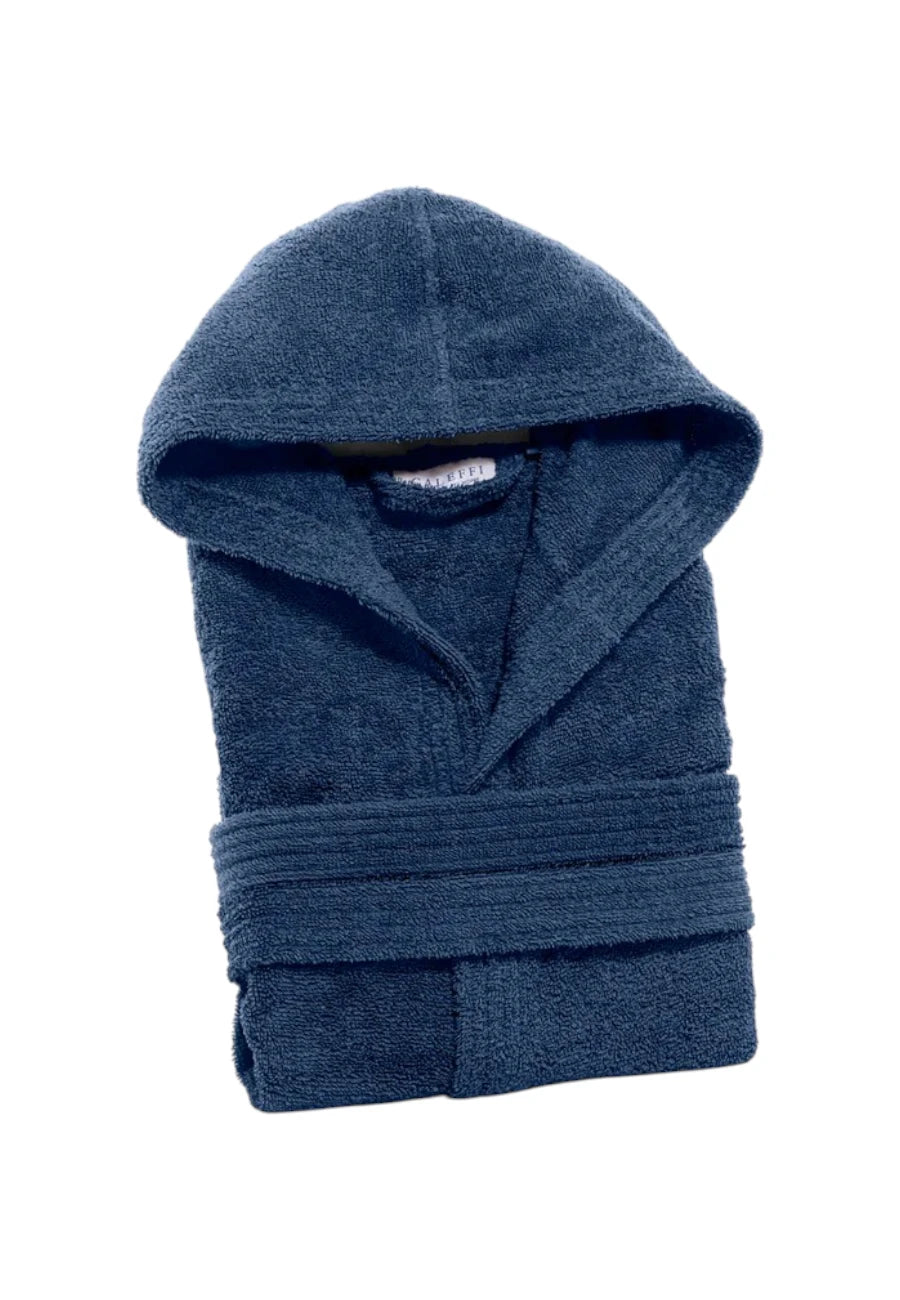 caleffi minorca indigo accappatoio