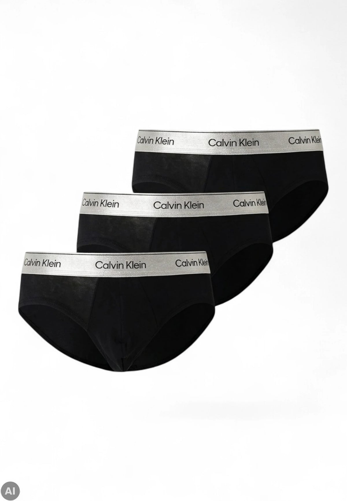 calvin klein slip silver