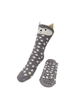 calze antiscivolo grige