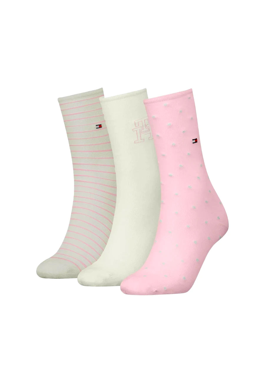 3pack calzini donna tommy hilfiger
