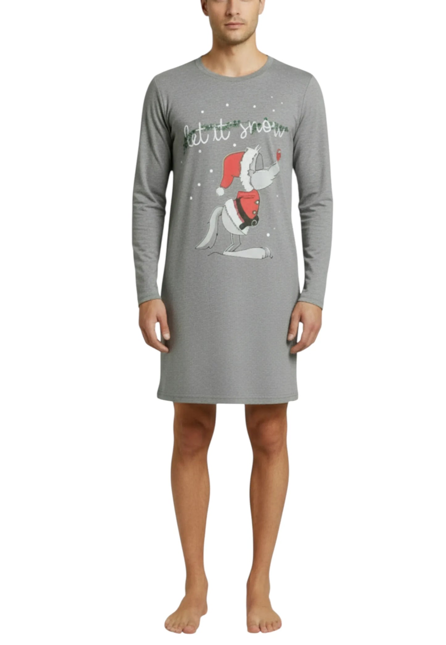 camicia da notte natale