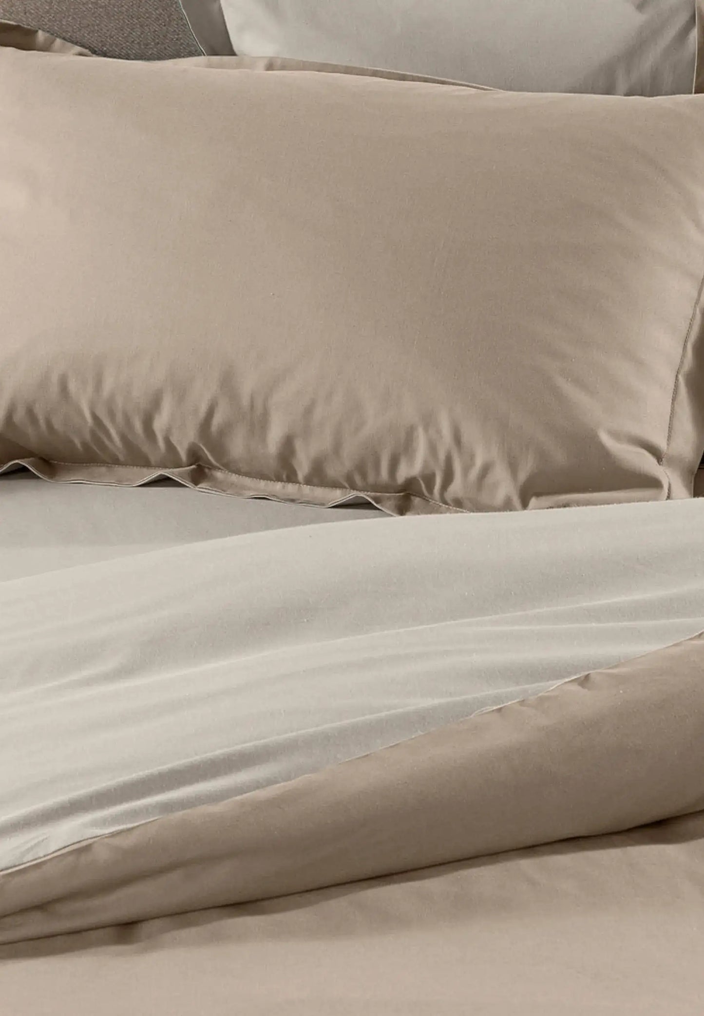 completo copripiumini beige matrimoniale caleffi