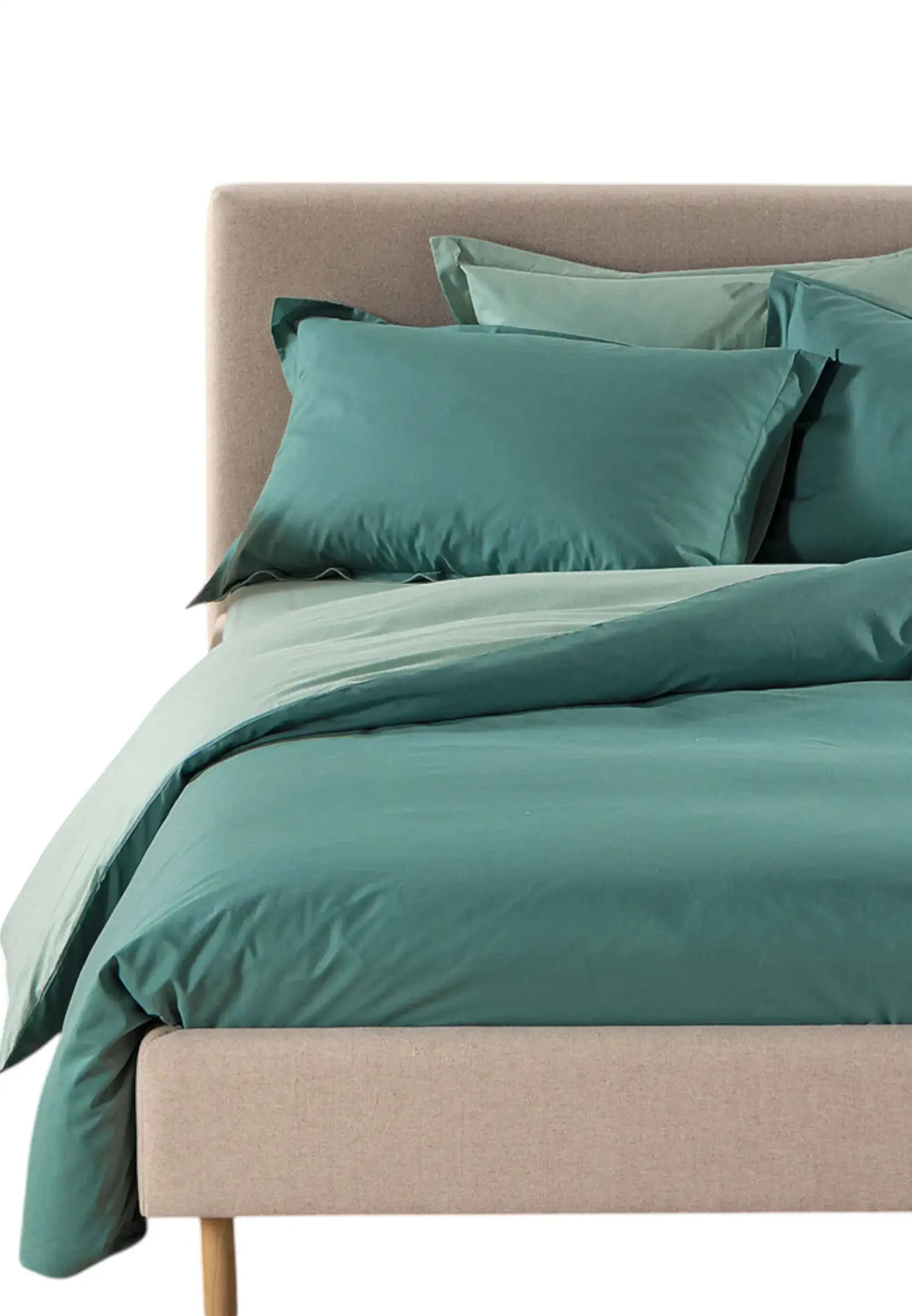 completo copripiumino caleffi verde matrimoniale