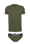 completo dsquared verde
