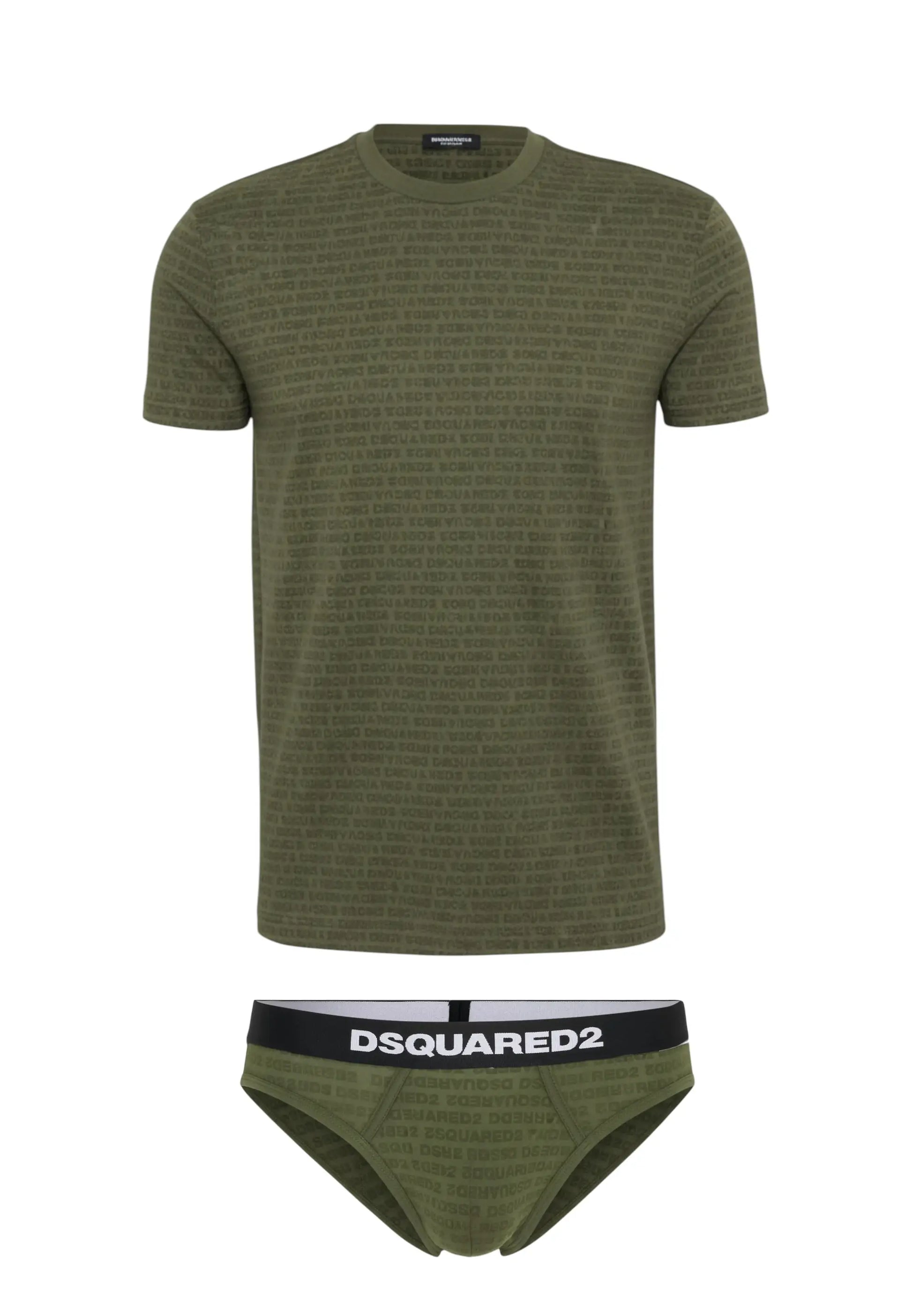completo dsquared verde