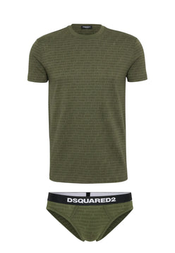 completo dsquared verde