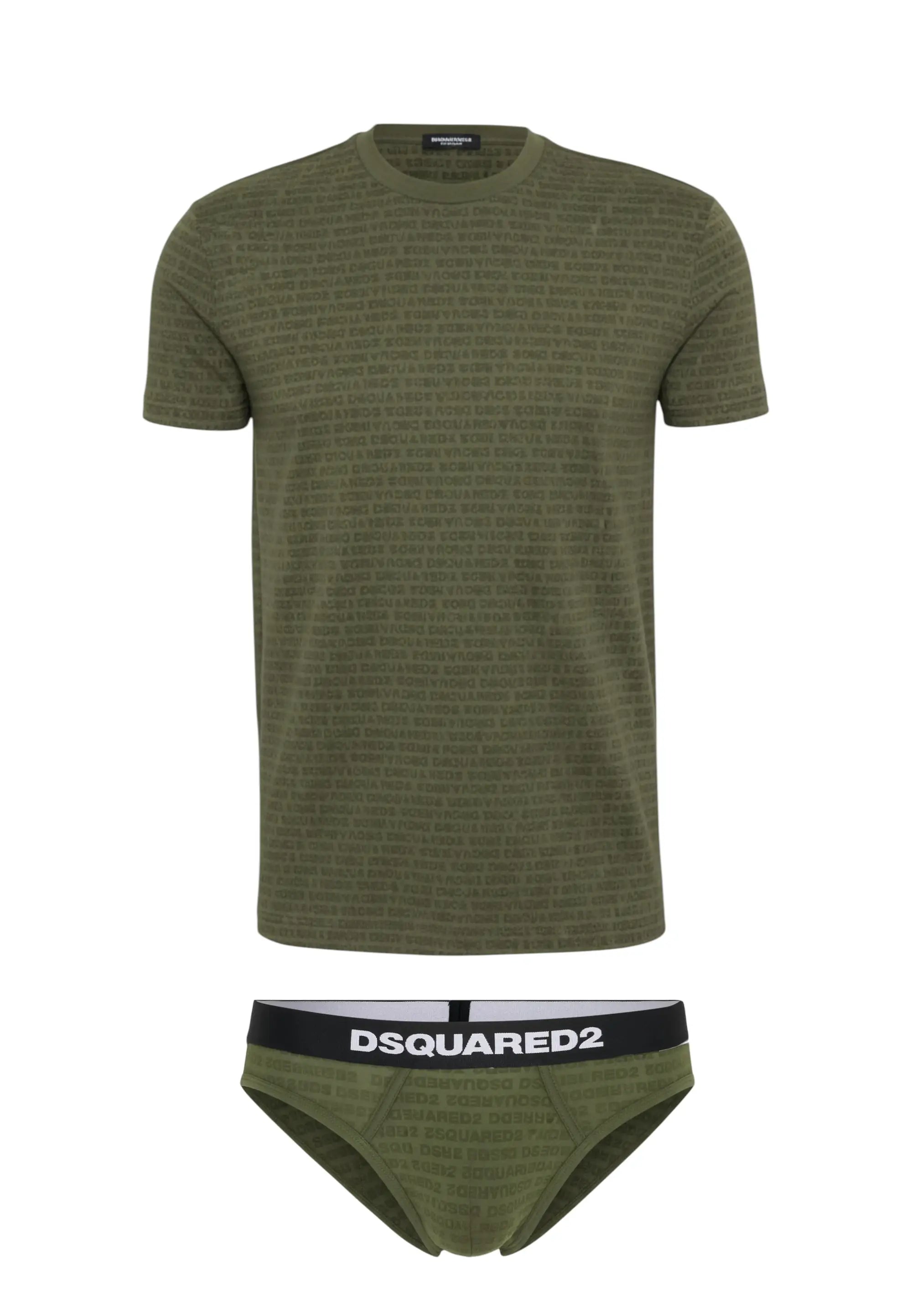 completo dsquared verde