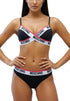 completo intimo moschino logo
