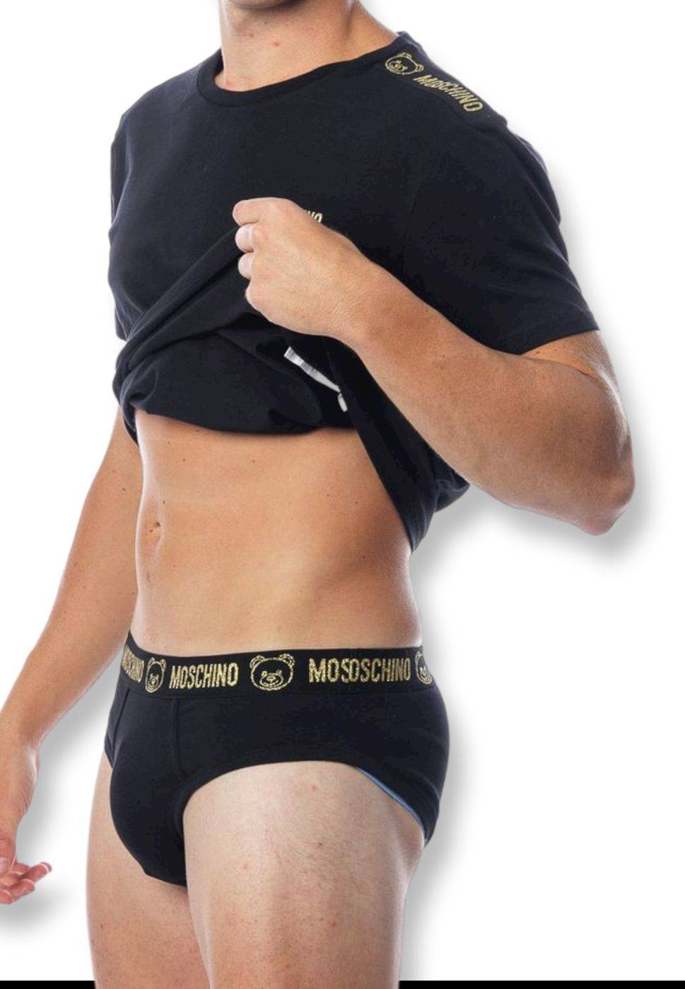 completo moschino uomo  oro