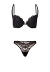 push up guess pizzo nero