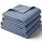 coperta blu lana somma saldi