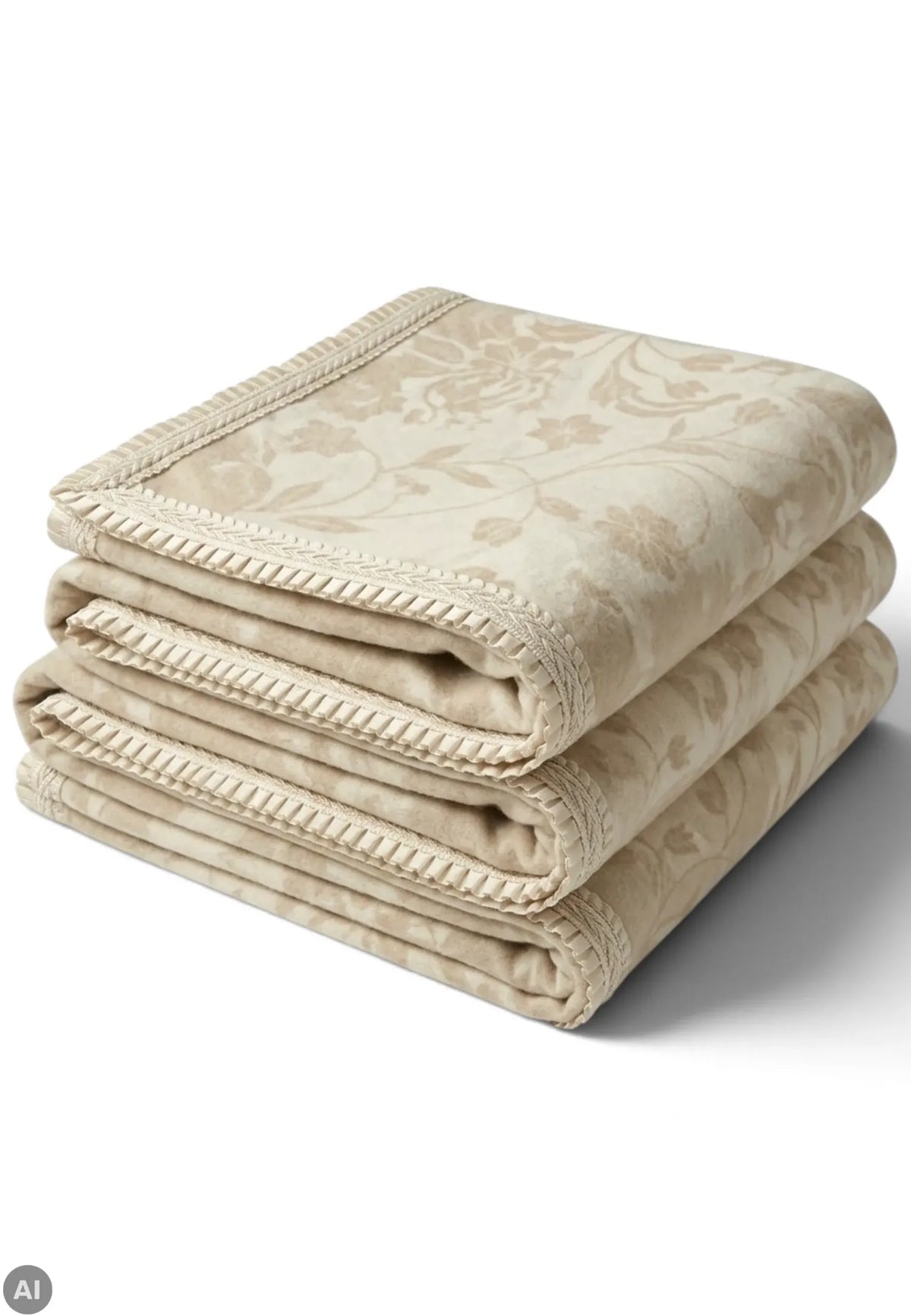 coperta di lana somma ricamata saldi