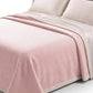 coperta lana borbonese rosa