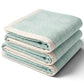 coperta lana borbonese verde