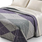 coperta lana somma rombi