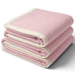 coperta lana somma rosa