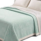 coperta lana somma verde