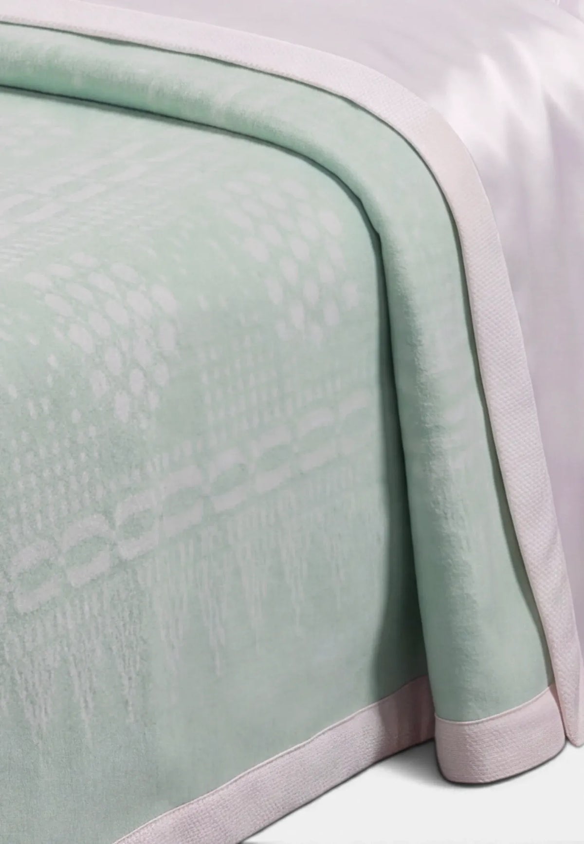 coperta lana verde borbonese for somma