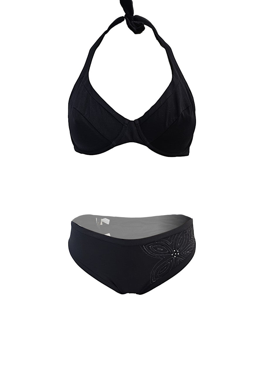 costume 2° coppa D bikini nero outlet