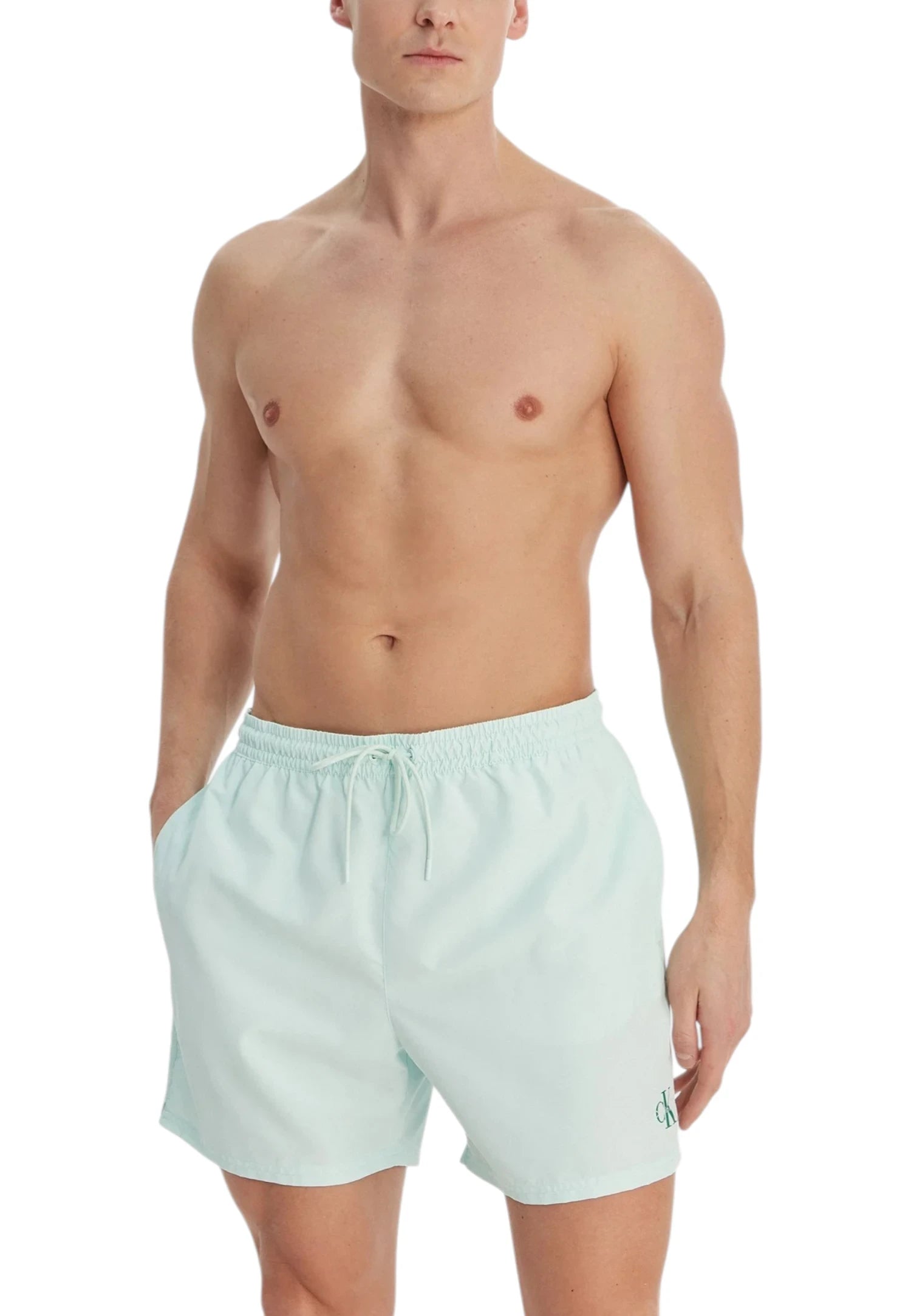 costume calvin klein verde acqua