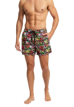 costume da bagno moschino short flowers
